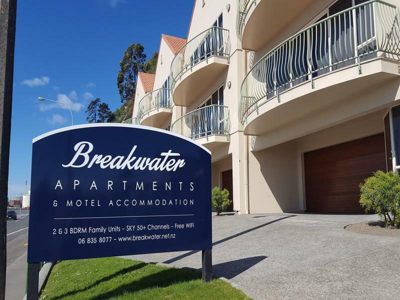 Breakwater Apartments Napier Eksteriør billede